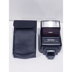 SIGMA ELECTRONIC FLASH 280EO for Canon AF - Works